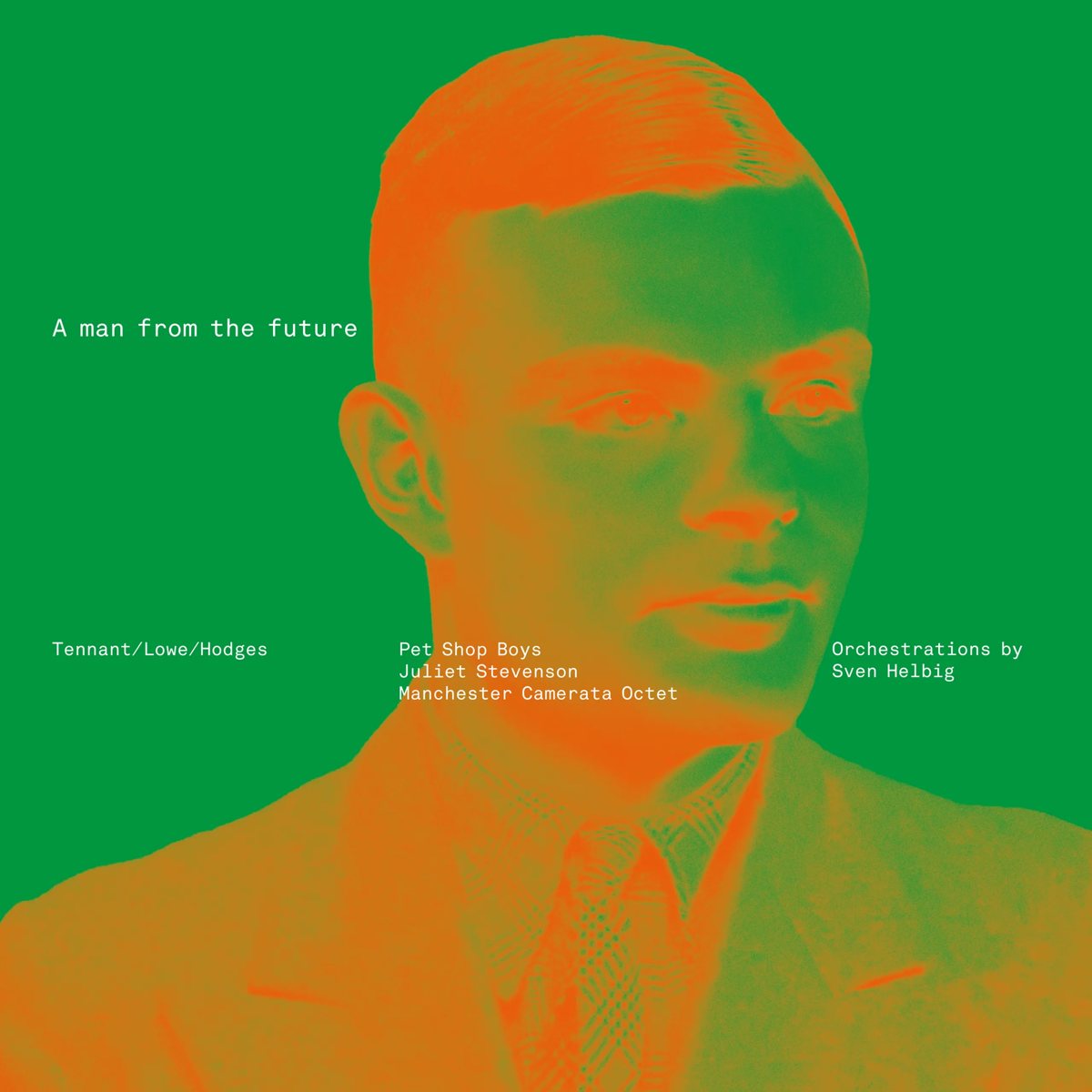 The Alan Turing artwork for A Man from the Future