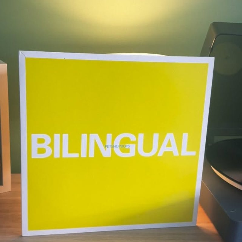 Bilingual by Pet Shop Boys on vinyl, from @zanesgreenroomvinyls
