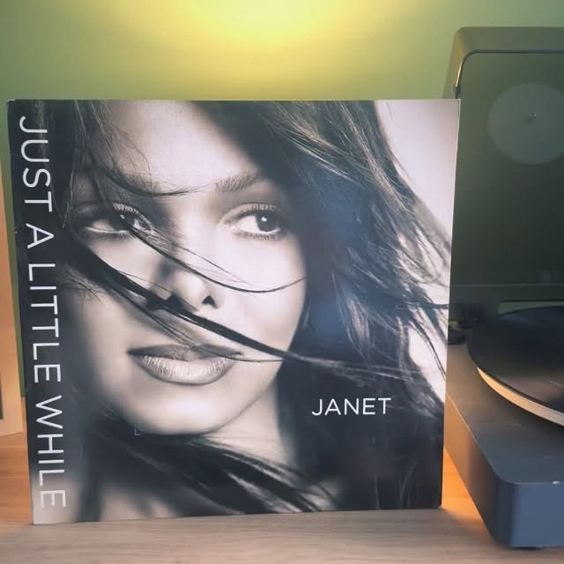 Just a Little While by Janet Jackson on vinyl, from @zanesgreenroomvinyls