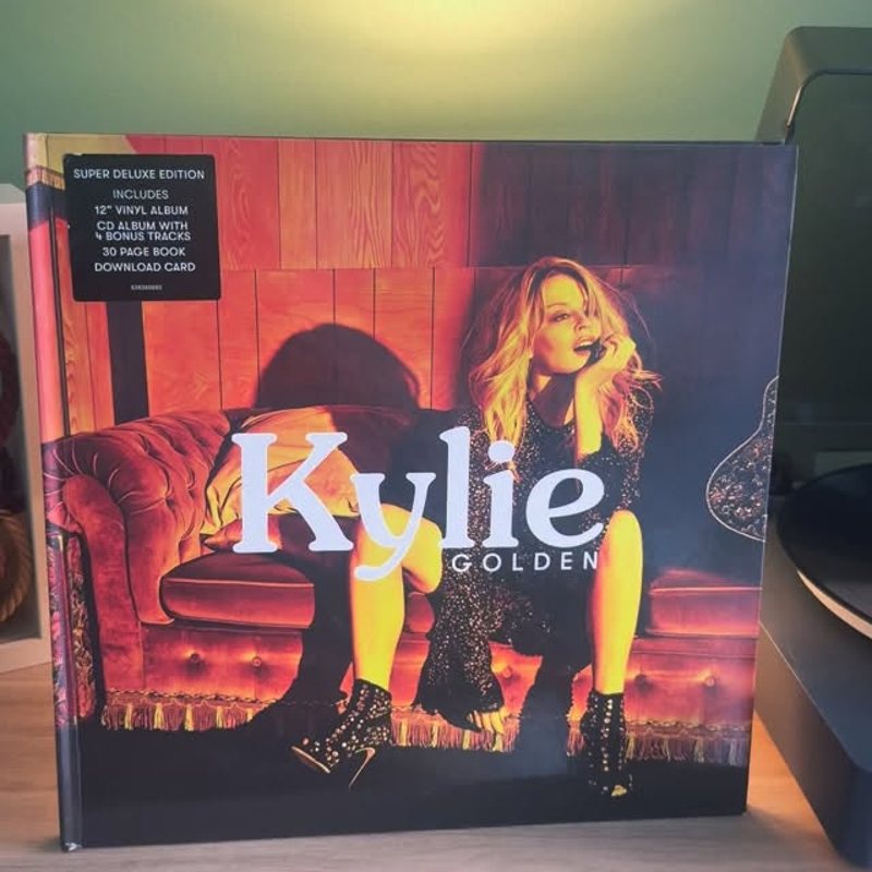Golden by Kylie Minogue on vinyl, from @zanesgreenroomvinyls