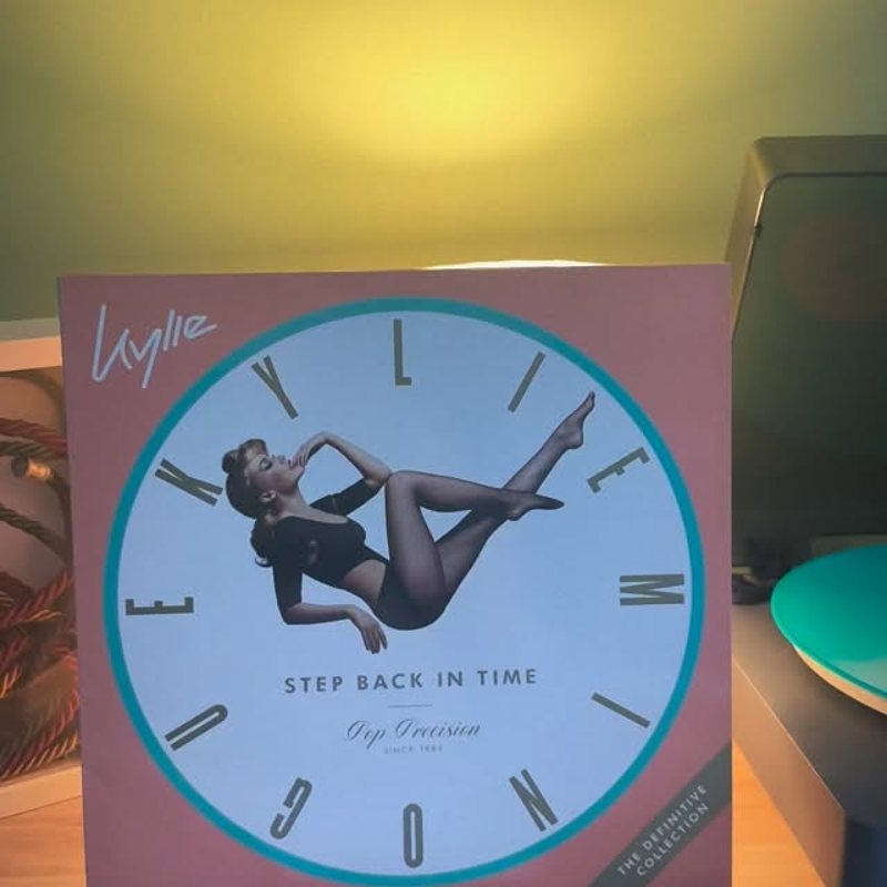 Step Back in Time by Kylie Minogue on vinyl, from @zanesgreenroomvinyls